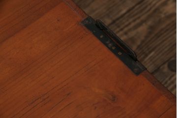 和製アンティーク　前面ケヤキ材　引き出し1杯が珍しい!和モダンなリビングにぴったりのローボード(引き出し、テレビボード、テレビ台)(R-047114)