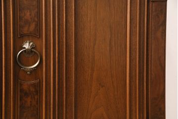 中古　DREXEL HERITAGE(ドレクセルヘリテイジ)　FRANCESCA(フランチェスカ)シリーズ　拡張式の天板が付いたサイドボード(サーバー、カウンター、収納棚)(R-047116)