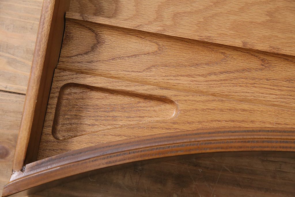 中古　極美品　DREXEL HERITAGE(ドレクセルヘリテイジ)　Cameo Classics(キャメオクラシックス)　高級感溢れる大人の書斎作りにおすすめのキドニーデスク(定価約170万円)(両袖デスク、机、在宅ワーク、在宅用ワークデスク)(R-047127)