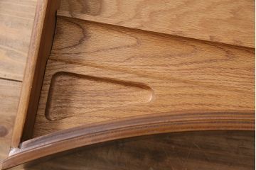 中古　極美品　DREXEL HERITAGE(ドレクセルヘリテイジ)　Cameo Classics(キャメオクラシックス)　高級感溢れる大人の書斎作りにおすすめのキドニーデスク(定価約170万円)(両袖デスク、机、在宅ワーク、在宅用ワークデスク)(R-047127)