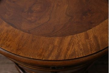 中古　極美品　DREXEL HERITAGE(ドレクセルヘリテイジ)　Cameo Classics(キャメオクラシックス)　高級感溢れる大人の書斎作りにおすすめのキドニーデスク(定価約170万円)(両袖デスク、机、在宅ワーク、在宅用ワークデスク)(R-047127)