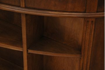 中古　極美品　DREXEL HERITAGE(ドレクセルヘリテイジ)　Cameo Classics(キャメオクラシックス)　高級感溢れる大人の書斎作りにおすすめのキドニーデスク(定価約170万円)(両袖デスク、机、在宅ワーク、在宅用ワークデスク)(R-047127)