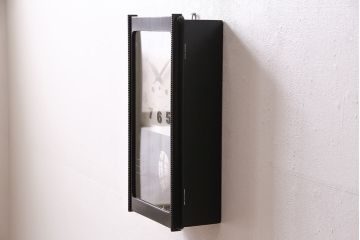 ヴィンテージ時計　昭和中期　愛知時計電機(アイチ、AICHI)　ゼンマイ式　Super Eight　30DAYS　メンズライクな空間におすすめの振り子時計(柱時計、掛け時計、古時計、ビンテージ)(R-047130)