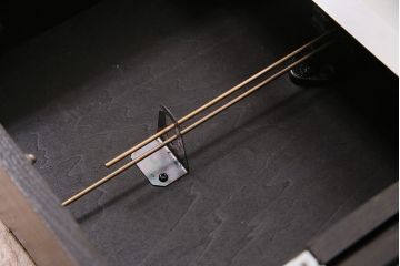 ヴィンテージ時計　昭和中期　愛知時計電機(アイチ、AICHI)　ゼンマイ式　Super Eight　30DAYS　メンズライクな空間におすすめの振り子時計(柱時計、掛け時計、古時計、ビンテージ)(R-047130)