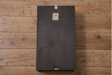 ヴィンテージ時計　昭和中期　愛知時計電機(アイチ、AICHI)　ゼンマイ式　Super Eight　30DAYS　メンズライクな空間におすすめの振り子時計(柱時計、掛け時計、古時計、ビンテージ)(R-047130)