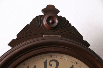 アンティーク時計　精工舎　TRADE(S)MARK　トレードマーク　SEIKO　セイコー　特大掛け時計(SEIKOSHA、振り子時計、古時計、柱時計)(R-047131)