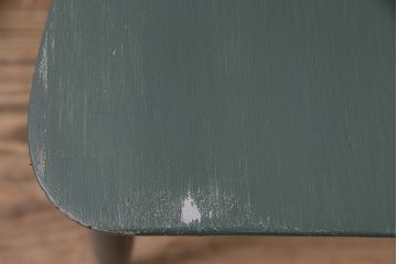 イギリスヴィンテージ　ERCOL(アーコール)　お部屋のアクセントになるダークグリーンのチェア(ダイニングチェア、ビンテージ)(R-047138)