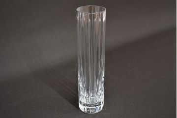 フランス　バカラ　フラワーベース19.5cm(Baccarat、フルレッドクリスタルガラス、花瓶、花器)(R-047152)