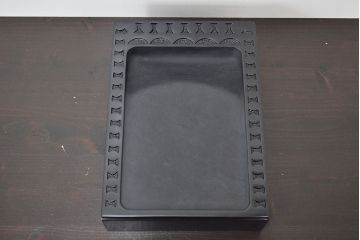 高知県三原硯製作所　土佐硯　三原石(書道具、共箱)(R-047154)