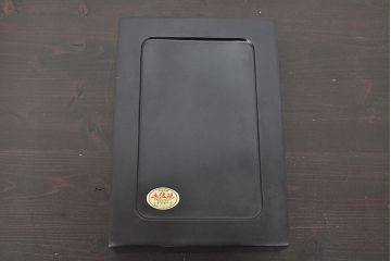 高知県三原硯製作所　土佐硯　三原石(書道具、共箱)(R-047154)