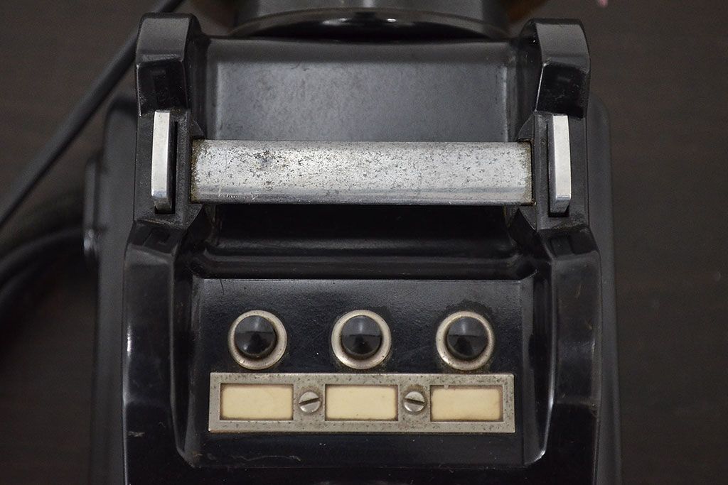 フランス　PROPRIETE　DE　L'ETAT　ビンテージ　黒電話(R-047155)