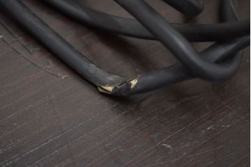 フランス　PROPRIETE　DE　L'ETAT　ビンテージ　黒電話(R-047155)