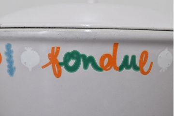 フランス　ルクルーゼ　ビンテージ　フォンデュ鍋(LE　CREUSET)(R-047156)