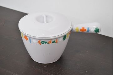 フランス　ルクルーゼ　ビンテージ　フォンデュ鍋(LE　CREUSET)(R-047156)