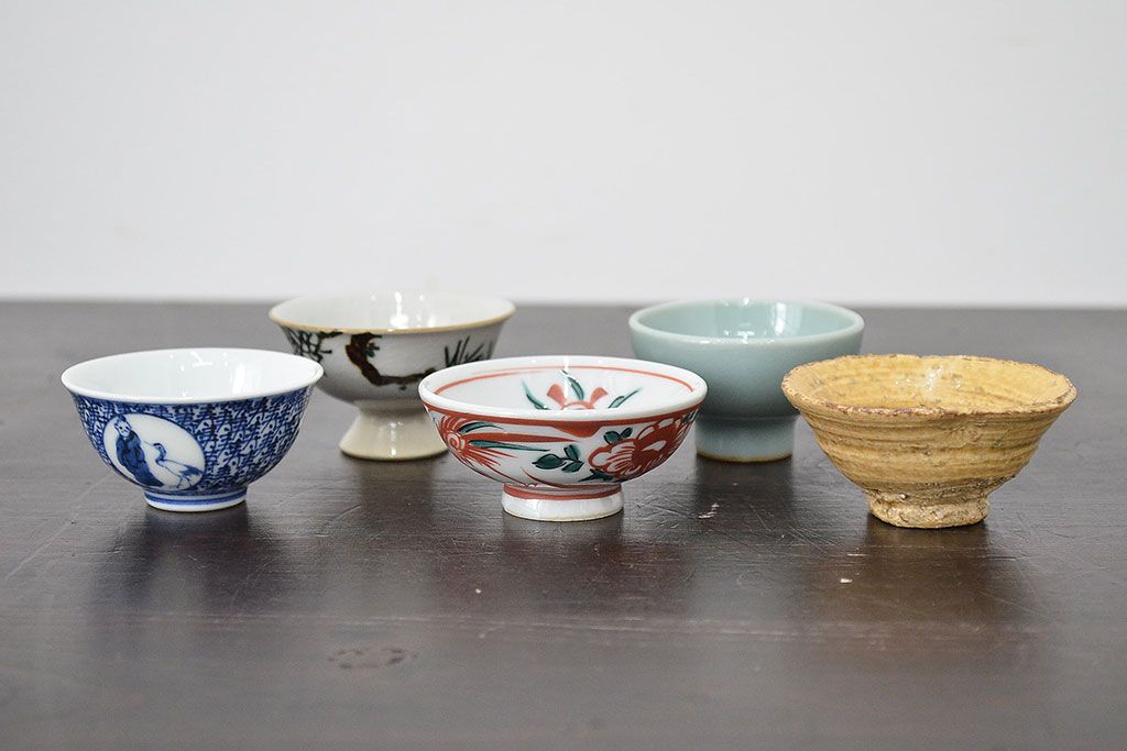 名工寄盃5客　陶山　善五郎　道八　六兵衛　蘇山(鈴木圭三商店)(R-047160)