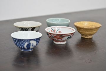 名工寄盃5客　陶山　善五郎　道八　六兵衛　蘇山(鈴木圭三商店)(R-047160)