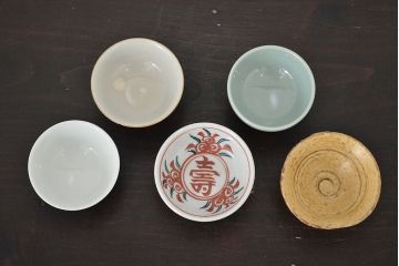 名工寄盃5客　陶山　善五郎　道八　六兵衛　蘇山(鈴木圭三商店)(R-047160)