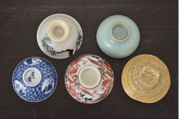 名工寄盃5客　陶山　善五郎　道八　六兵衛　蘇山(鈴木圭三商店)(R-047160)