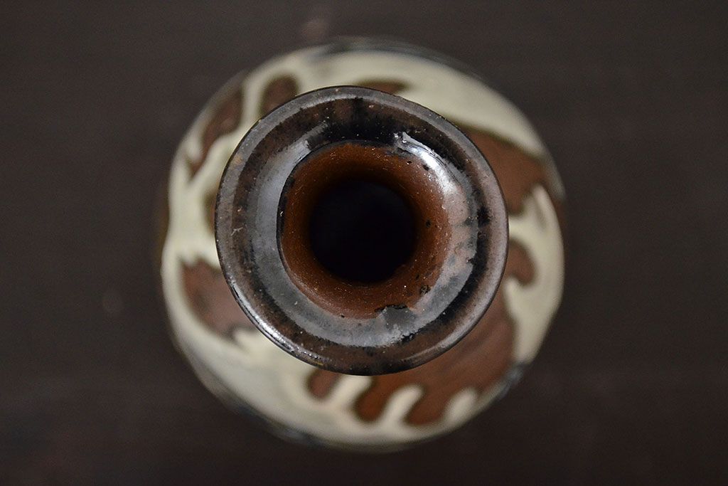 壺屋焼　金城敏男　花瓶など3点(魚文、金城次郎?、琉球)(R-047162)