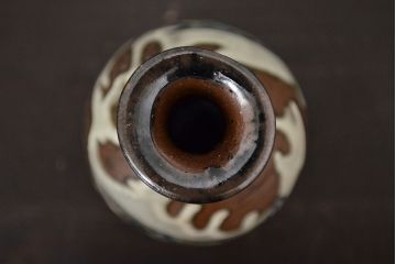 壺屋焼　金城敏男　花瓶など3点(魚文、金城次郎?、琉球)(R-047162)