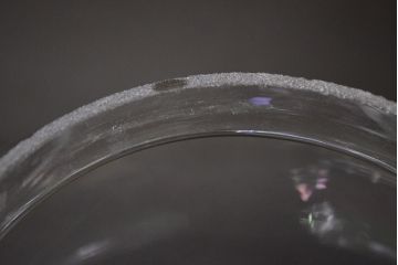 レトロ雑貨　昭和レトロ　丸いフォルムが愛らしい地球瓶(ガラス瓶、ガラスビン)(R-047178)