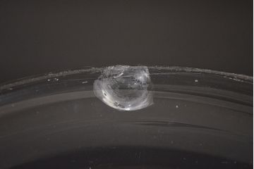 レトロ雑貨　昭和レトロ　丸いフォルムが愛らしい地球瓶(ガラス瓶、ガラスビン)(R-047179)