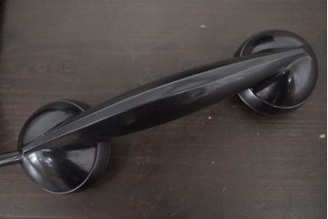 昭和レトロ　日立製　4号A電話機(黒電話)(R-047181)