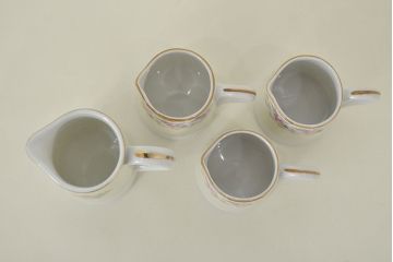古い　ノリタケ　Noritake　ミルクポット・シュガーポット・カップなど12点(クリーマー、洋食器、日本陶器)(R-047183)