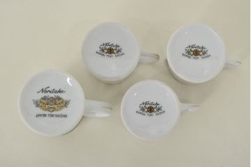 古い　ノリタケ　Noritake　ミルクポット・シュガーポット・カップなど12点(クリーマー、洋食器、日本陶器)(R-047183)
