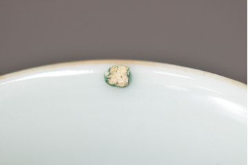 明治期　九谷焼　人参図　色絵　猪口5個(和食器、向付)(R-047186)