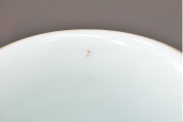 明治期　九谷焼　人参図　色絵　猪口5個(和食器、向付)(R-047186)