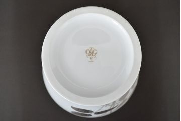 大倉陶園　ブルーローズ　金蝕バラ　花瓶2点セット　定価91,800円(花器、フラワーベース)(R-047188)