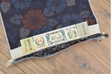 結城織物販売共同組合　手織　結城　紬　反物(R-047190)