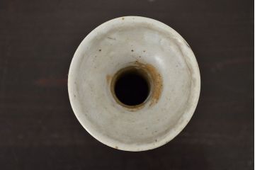 江戸期　古伊万里　染付　二耳花瓶(花入、花器)(R-047195)