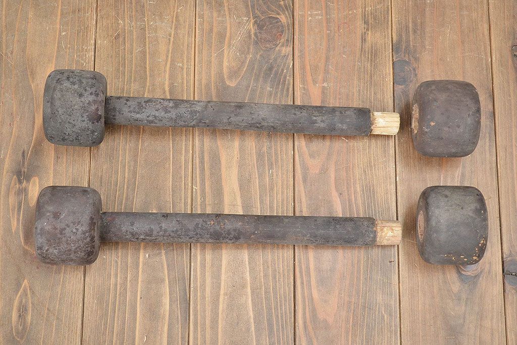 古い　木彫鬼(置物、彩色、彫刻、仏教美術)(R-047196)