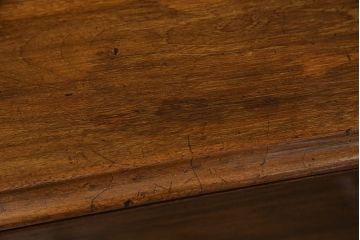 ベルギーアンティーク　ウォールナット材の深い色合いが上品なビューローキャビネット(収納棚、戸棚、ブックケース)(R-047201)