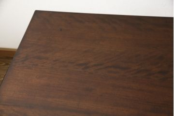 ヴィンテージ家具　人気の高い松本民芸家具の気品漂うB型食卓(ダイニングテーブル、ビンテージ)(定価約27万円)(R-047217)