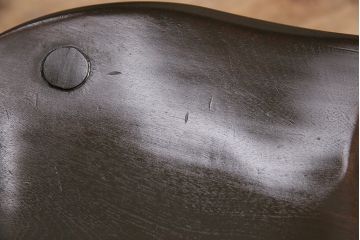 ヴィンテージ　松本民芸家具　座り心地の良さが魅力の#91型キャプテンチェア(アームチェア、椅子、ビンテージ)(R-047219)