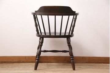 ヴィンテージ　松本民芸家具　座り心地の良さが魅力の#91型キャプテンチェア(アームチェア、椅子、ビンテージ)(R-047219)