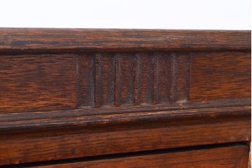 和製アンティーク　ケヤキ材の美しい木目が上質な空間づくりを叶える衣装箪笥(和タンス、引き出し)(R-047234)