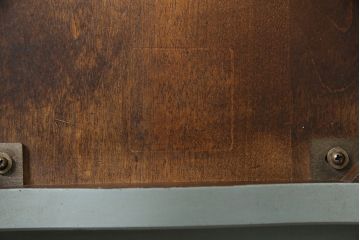 中古　北海道民芸家具　リメイク　当店ペイントで可愛らしく仕上げた小さなチェア(子供椅子)(R-047235)