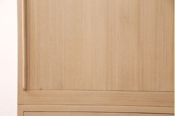 中古　伝統工芸士・茂野栄一作　品のある佇まいが上質な空間を演出してくれる加茂総桐箪笥(定価約60万円)(総桐たんす、収納箪笥、整理箪笥、和たんす、収納棚)(R-047253)