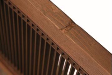 アンティーク建具　細い桟が上品な雰囲気の欄間(明かり取り、明り取り)(R-047257)