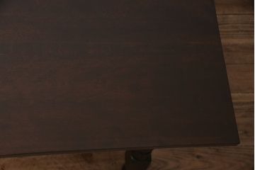 ビンテージ　松本民芸家具　挽き物の脚が目を引くクラシカルなダイニングテーブル(食卓)(R-047263)