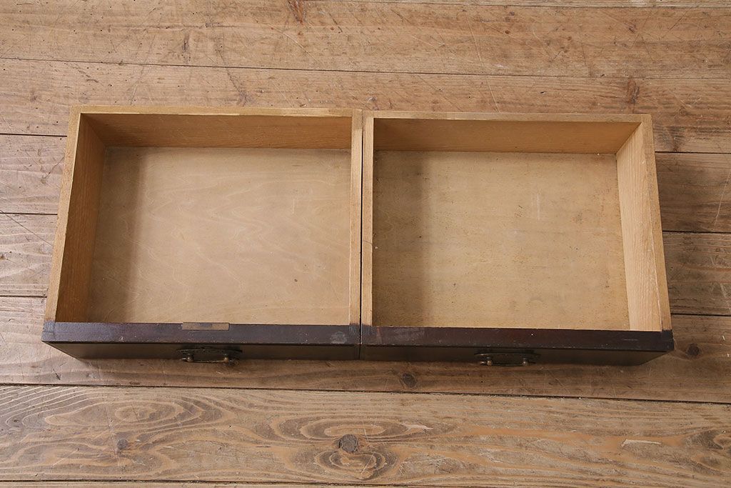 和製アンティーク　大正ロマンな雰囲気漂う上手物の本箱(ブックケース、収納棚、戸棚)(R-047268)