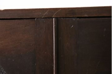 和製アンティーク　大正ロマンな雰囲気漂う上手物の本箱(ブックケース、収納棚、戸棚)(R-047268)