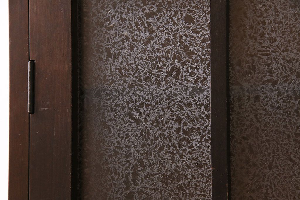 和製アンティーク　大正ロマンな雰囲気漂う上手物の本箱(ブックケース、収納棚、戸棚)(R-047268)