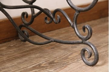 中古　イギリス家具　MAITLAND SMITH(メートランドスミス)　白鳥モチーフの脚がお洒落なコンソールテーブル(定価約30万円)(飾り台)(R-047275)