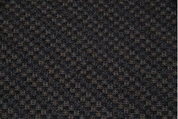 中古　富士ファニチア(富士ファニチュア、フジファニチュア、FUJI FURNITURE、富士ファニチャー)布Aタイプ　アームのシルエットが素敵なオーク材製アームチェア(定価約6万5千円)(ダイニングチェア、椅子)(R-047281)