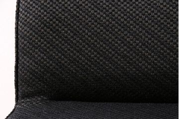 中古　富士ファニチア(富士ファニチュア、フジファニチュア、FUJI FURNITURE、富士ファニチャー)　布Aタイプ　北欧スタイルに活躍するオーク材製のアームレスチェア(定価約4万5千円)(ダイニングチェア、椅子)(R-047284)